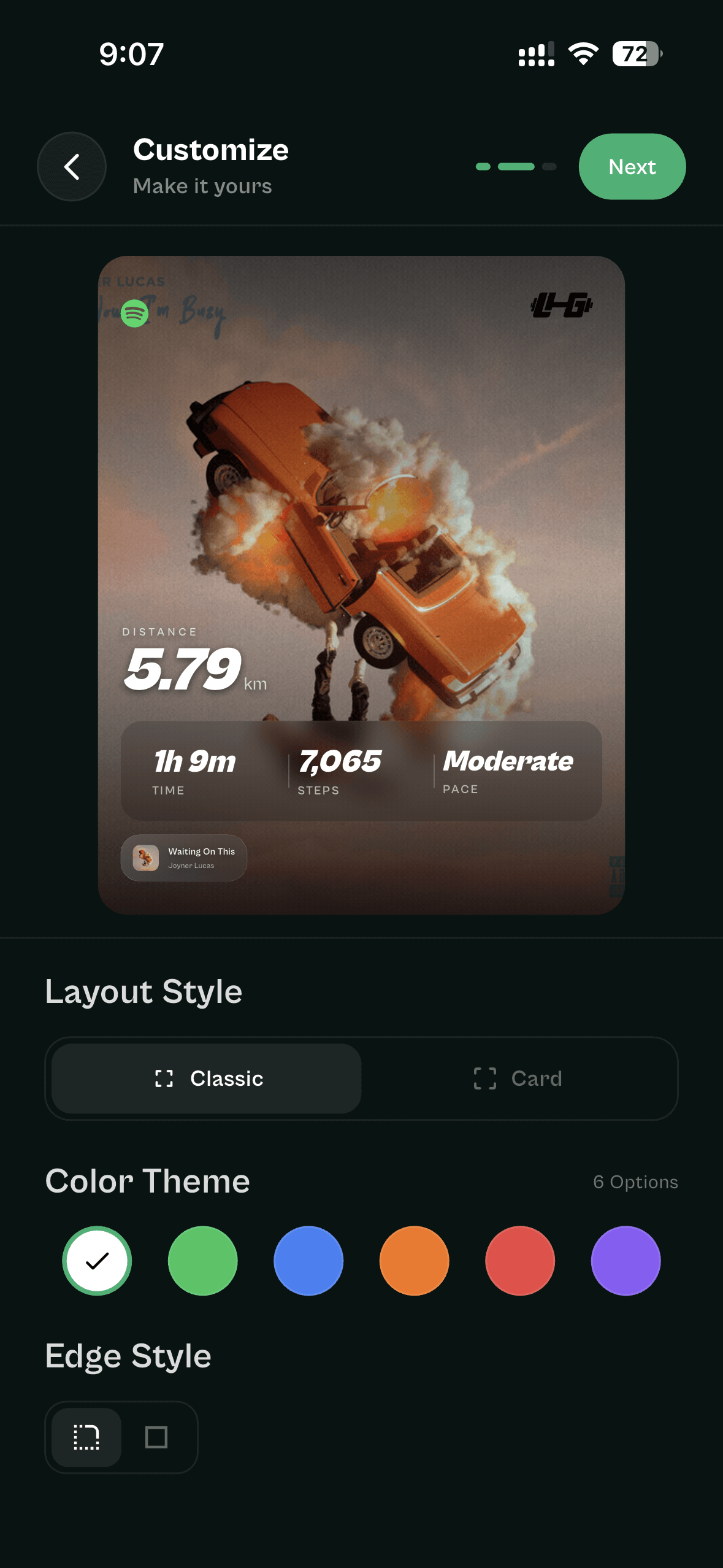 Share with Spotify